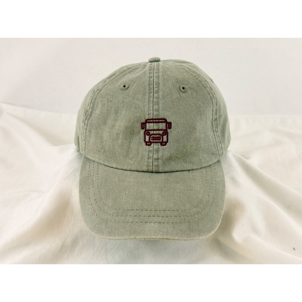 Barstool Sports Bussin' With The Boys Hat Adams LP101 Podcast Green Bus Logo